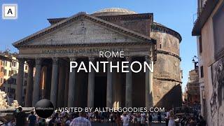 Pantheon, Rome | Virtual travel by allthegoodies.com