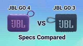 JBL GO 4 Specs Vs JBL GO 3 Specs Compared!