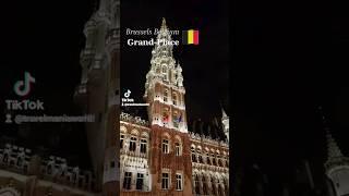 Brussels, Belgium  Grand-Place! Δείτε την εντυπωσιακή πλατεία των Βρυξελλών! #shorts #travel