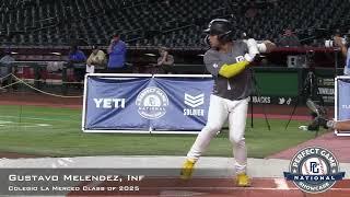 Gustavo Melendez Prospect Video, Inf, Colegio La Merced Class of 2025, PG National Workout