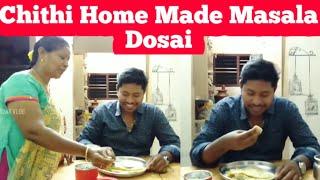 Madurai Special Masala Dosai | Chithi Home Made | Masala Dosai For Kids | Food Video | VjVijay Vlog