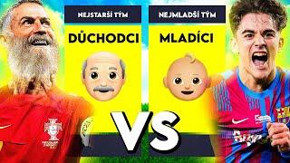 STAŘÍ DŮCHODCI vs MLADÍ TALENTI  ... ve FIFĚ! 