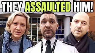 UK Cops Attack Auditor During Police Station Visit! Someone Is Getting Fired!