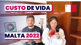 CUSTO DE VIDA EM MALTA 2022 - SAIBA QUANTO CUSTA TUDO NA ILHA