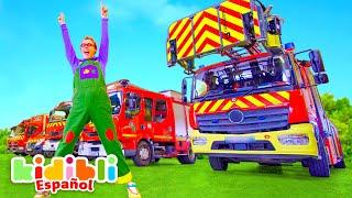 Aprendamos sobre los bomberos | Vídeos educativos para niños | Kidibli