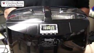 How to use the Gemoro 2 6 Quart Ultrasonic Cleaner