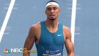 Michael Norman sets meet record in 400m; 2022 Diamond League Silesia | NBC Sports