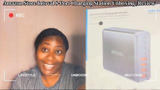 All About Lady Brandy J | #amazonfinds Intoval 8-Port Charging Station Unboxing / Review