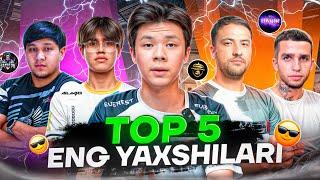 TOP 5 ENG YAXSHI O'ZBEKISTONLIK PUBG STREAMLAR | FAZA