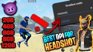 SECRET ( AUTO HEADSHOT ) DPI SETTING  | BEST DPI FOR FREE FIRE | MR ATUL YT