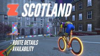 Zwift Launches Scotland: My Tour of the UCI Esports World Championships Map