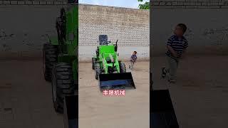 Household agricultural small loader.