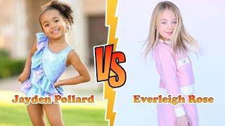 Everleigh Rose Vs Jayden Pollard (The Pollard Family) Transformation  New Stars From Baby To 2023