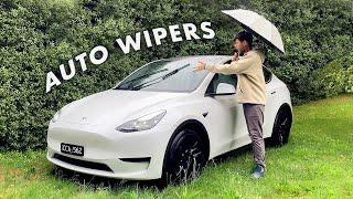 Tips for using Tesla's Wipers