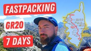 Fastpacking the GR20 Corsica in 7 Days