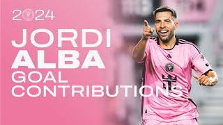 Every Goal and Assist from Jordi Alba in the 2024 Season 