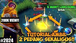 TUTORIAL HOW TO GET 2 LING SWORDS AT ONCE 2024!! - Mobile Legends