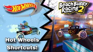 Beach Buggy Racing 2 • Hot Wheels Shortcuts Compilation!