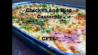 CHEESY CHICKEN, BROCCOLI AND RICE CASSEROLE | COOKING FROM THE LOFT