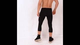 Mens 3/4 Compression Pants