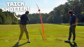 Fix your SLICE and more! Dan talks SIMPLE swing fixes with World Trickshot Champion, Geoff Swain!