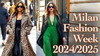 Milan Fashion Week 2024/2025 Kickoff: The Most Iconic Street Style Looks You Must See!