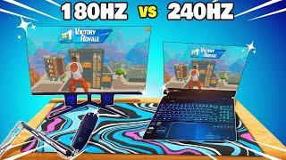 (POV) 180hz Vs 240hz Monitor!