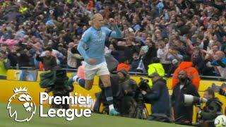 Erling Haaland nets Manchester City's opener against Arsenal | Premier League | NBC Sports