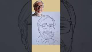 Hayao Miyazaki Drawing #ghibli #miyazaki #studioghibli #Drawing
