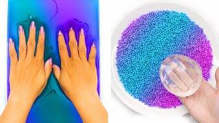 12 Hour Oddly Satisfying Slime ASMR No Music Videos - Relaxing Slime 2022