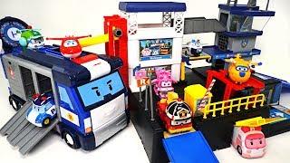 Robocar Poli and Super Wings have a NEW mobile and rescue headquarters! - DuDuPopTOY