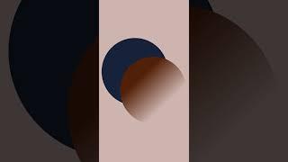 Virtual Background | No Sound | Modern Abstract Circle Shape