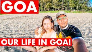 Goa | Day In Our Life | Goa Vlog | Panjim City, Shopping, Miramar Beach, Sunset |