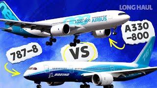 Comparing Small Widebodies: The Airbus A330-800 vs. Boeing 787-8