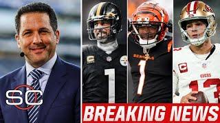 Adam Schefter LATEST on Aaron Rodgers' future - Brock Purdy & Ja'Marr Chase's contract situation?