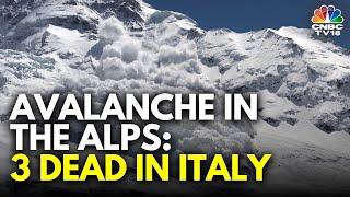 Avalanche In Italy's Piedmont Alps Kills 3 | Avalanche Hits Group of Skiers In Italy | N18G