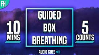 Guided Box Breathing - 10 Minute Meditation (5-5-5-5)