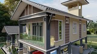 Visual 3D Rumah Banglo Eksklusif (Raqila Residen)