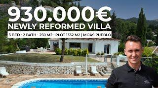 Newly Reformed Villa In Mijas Pueblo for sale | 930.000€