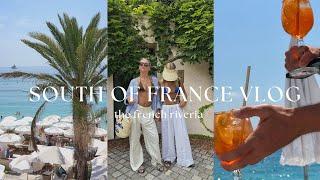 SOUTH OF FRANCE VLOG... nice, monaco, anitbes & st tropez