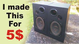 DIY Speaker Boxes for Home & Car | Powerful Sound Boost! #SpeakerBox ,#HomeAudio, #CarAudio