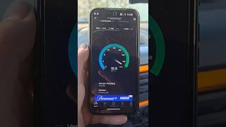 Speed Testing #MobileX Unlimited No Cap Plan #shorts #techtalk #speedtest