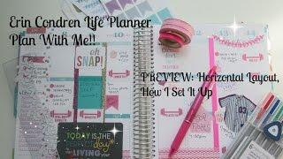 ERIN CONDREN LIFE PLANNER | PLAN WITH ME