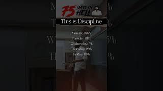 This is Discipline || 75 HELL DAYS | Call or WhatsApp at 7230008555