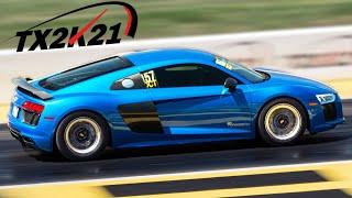 200mph races, Kyle’s FIRST R8 passes, & MORE! (TX2K21 Day 1)