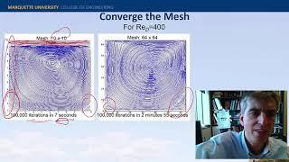 2 Viscid CFD MacCormack Scheme: Lid Driven Cavity Flow