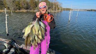 She SMOKED The  BIG SLAB Crappie For a FISH FRY!!!  (Catch and Cook!)