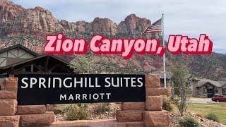 SpringHill Suites By Marriott hotel in Springdale, Utah and Zion Canyon [자이언캐년]스프링힐 스위트 바이 메리어트 호텔