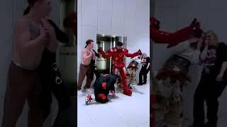 Iron Man Elevator Prank #jeezzai #funny #tiktok #shorts