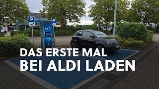 Fiat 500e laden bei Aldi: Unsere Erfahrung mit E-Mobilität im Alltag | E-Auto Neulinge  #EMobilität